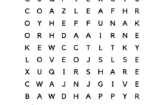 Free Printable Thanksgiving Word Search For Kids throughout Word Search 6 Year Old Thanksgiving