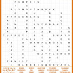 Free Thanksgiving Word Search Printable   With Answers Included Intended For Thanksgiv Word Search Answer Key