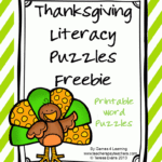 Fun Games 4 Learning: Thanksgiving Word Puzzles Freebie For Thanksgiving Word Search Gif