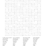 Giving Thanks Word Search   Wordmint For Grade 8 Thanksgiving Word Search Printable