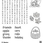 Grateful Wordsearch Intended For Kids Word Search Easy Thanksgiving