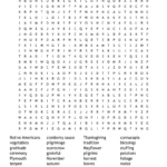 Holiday Words Word Search   Wordmint With Regard To Edhelper Thanksgiving Word Search Answer Key