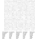 Le Action De Grâce Word Search   Wordmint Throughout French Word Search Thanksgiving
