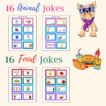 Lunch Box Jokes Bundle, Vol 2, Lunch Box Notes For Kids, Joke Of For Thanksgiving Word Search Answer Key Printables4kids