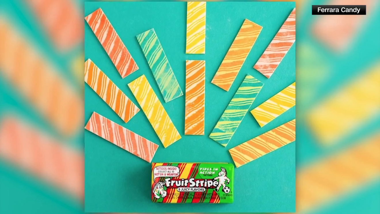 Nostalgic Fruit Stripe Gum Discontinued After More Than 50 Years in Thanksgiving Word Search 1 Item 4351