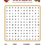 Page 4   Free Printable Word Search Worksheet Templates | Canva Throughout Thanksgiving Word Search Online Free