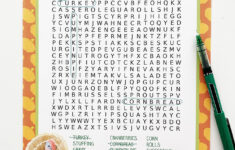Printable Thanksgiving Word Search - Pineapple Paper Co. inside Thanksgiving Food Word Search Printable