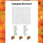 Printable Thanksgiving Word Search Puzzle   Jinxy Kids Pertaining To Thanksgiving Word Searches Big Ones