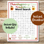 Printable Thanksgiving Word Search With Answers | Thanksgiving With Macy'S Thanksgiving Day Parade Word Search