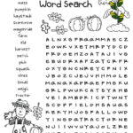 Pumpkin Patch Word Search Puzzle Free Printable   Laura Kelly'S In Thanksgiving Word Search Worksheets For Second Grade