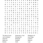 Thankful Harvest Word Search   Wordmint With Regard To Bible Thanksgiving Word Search