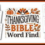 Thanksgiving Bible Verses Word Search & Find   Free Pdf Worksheets With Crafting The Word Of God Thanksgiving Word Search Answers