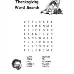 Thanksgiving Coloring Pages: Thanksgiving Word Search Within Colorable Thanksgiving Word Search