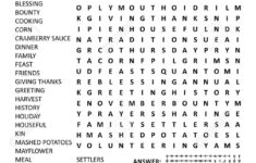 Thanksgiving Day Holiday Word Search Puzzle (Us Version). Suitable pertaining to Us History Thanksgiving Word Search