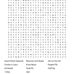 Thanksgiving Foods Word Search   Wordmint With Word Search Thanksgiving Food