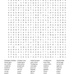 Thanksgiving Fun Word Search   Wordmint With Regard To Thanksgiving Music Word Search