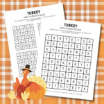 Thanksgiving Math Activities For Middle Or High School Pertaining To Math Problem Thanksgiving Word Search