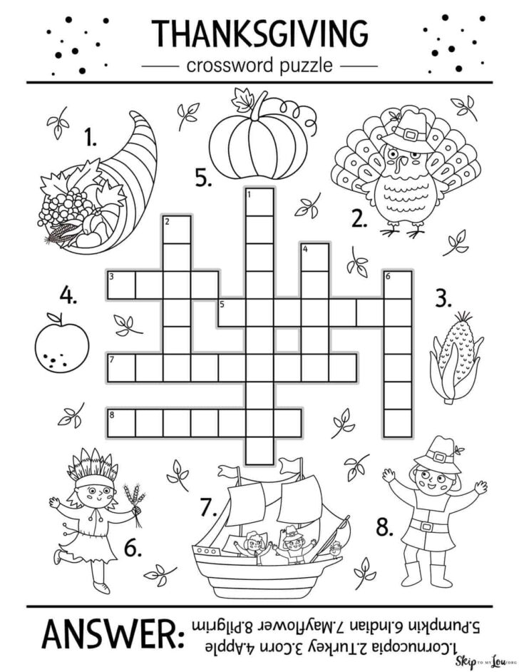 Edhelper Thanksgiving Word Search