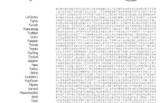 Thanksgiving-Themed Word Searches • Beeloo Printable Crafts And with regard to Advanced Thanksgiving Word Search