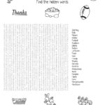 Thanksgiving Themed Word Searches • Beeloo Printable Crafts And Within Harvest Thanksgiving Word Search