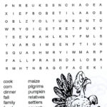 Thanksgiving Word Search   Best Coloring Pages For Kids Regarding Thanksgiving Word Search Algonquin