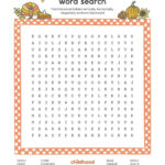 Thanksgiving Word Search   Childhood Magic Within Thanksgiving Word Searches Church