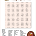 Thanksgiving Word Search For Kids {Free Printables}   Worksheets For Thanksgiving Word Search Answers Freeology