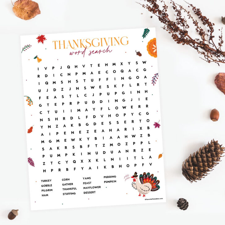 Thanksgiving Word Search Puzzle For 8 Year Olds Thanksgiving Word Search Puzzle For 8 Year Olds