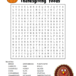 Thanksgiving Word Search (Free Printable Puzzles) – Free With Regard To Thanksgiving Foods Word Search Answers
