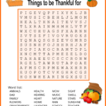 Thanksgiving Word Search (Free Printable Puzzles) – Free With Regard To Word Search Thanksgiving Pies Large Print