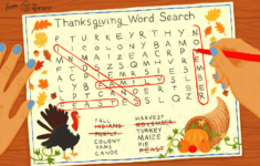 Thanksgiving Word Search - Freeology - Worksheets Library with Freeology Thanksgiving Word Search Key