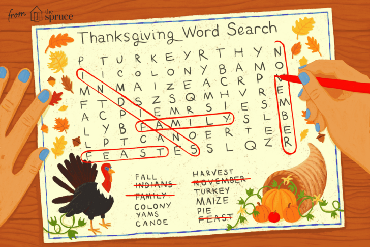 Freeology Thanksgiving Word Search Key Freeology Thanksgiving Word Search Key