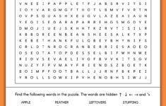 Thanksgiving-Word-Search-Printable-Example-Hard - Mom Envy intended for Thanksgiving Word Search Printable Hard