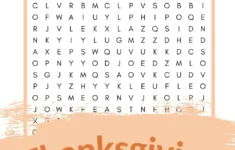 Thanksgiving Word Search Printable For Little Learners: So Easy intended for Thanksgiving Word Search You Can Play