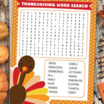 Thanksgiving Word Search Printable   Fun Loving Families With Regard To Classroom Thanksgiving Word Search