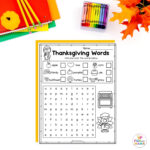 Thanksgiving Word Search Printable   Fun With Mama In Thanksgiving Word Search Tpt