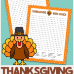 Thanksgiving Word Search Printable   Happiness Is Homemade Pertaining To Happy Thanksgiving Word Search I'M Not A Turkey