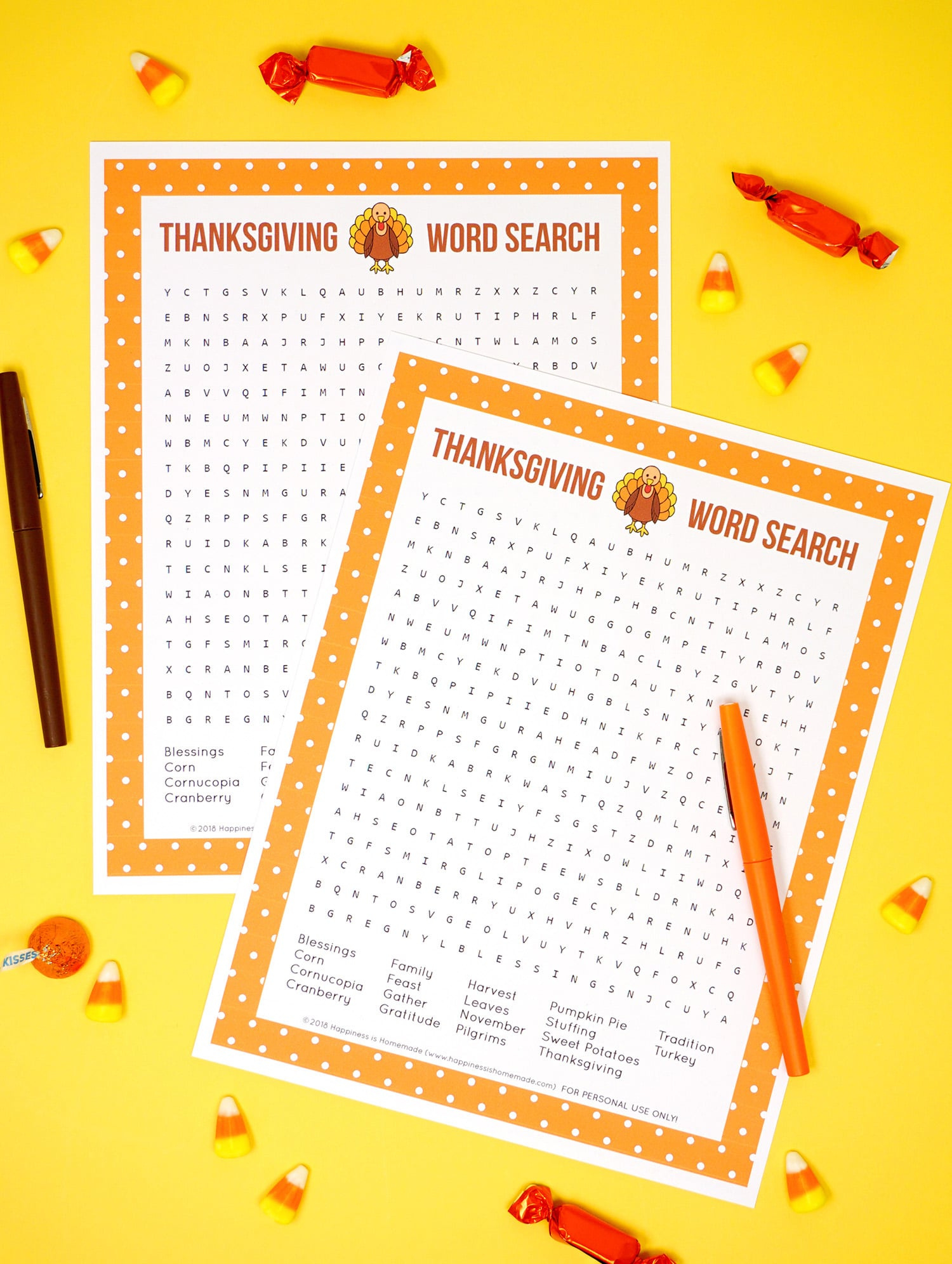 Thanksgiving Word Search Printable - Happiness Is Homemade regarding Thanksgiving Word Search Happiness Is Homemade