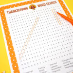Thanksgiving Word Search Printable   Happiness Is Homemade With Regard To Thanksgiving Word Search You Can Play