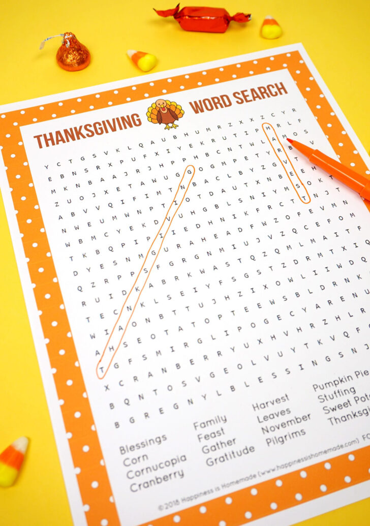 Thanksgiving Word Search You Can Play Thanksgiving Word Search You Can Play