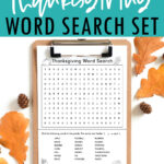 Thanksgiving Word Search Printable Pinterest 2   Mom Envy With Thanksgiving Word Search 2
