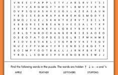 Thanksgiving Word Search Printable Set - 3 Varying Levels Of in Third Grade Thanksgiving Word Search