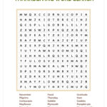 Thanksgiving Word Search Puzzle   Free Printable Pdf ⋆ Love Our For Thanksgiving Word Search Large Print