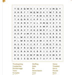 Thanksgiving Word Search Puzzle   Free Printable Pdf ⋆ Love Our Throughout Thanksgiving Word Search Grade 2