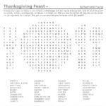 Thanksgiving Word Search Puzzle In Games October 2012 Pertaining To Thanksgiving Words Search Challenging