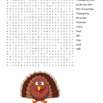 Thanksgiving Word Search   Wordmint Inside Thanksgiving Word Search Answers 7th Grade