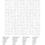 Thanksgiving Word Search   Wordmint Intended For Thanksgiving Word Search Answers November Ham Potatoes