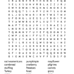 Thanksgiving Word Search   Wordmint With Giant Thanksgiving Word Search