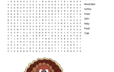 Thanksgiving Word Search - Wordmint with Thanksgiving Foods Word Search Answers