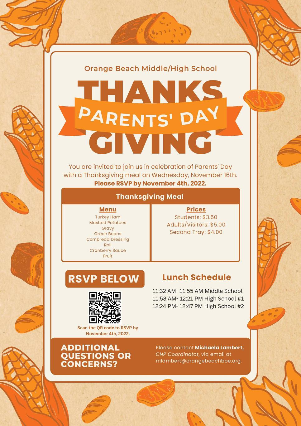 The Current - November 2022 Issueorange Beach City Schools - Issuu throughout John Baillie Thanksgiving Word Search